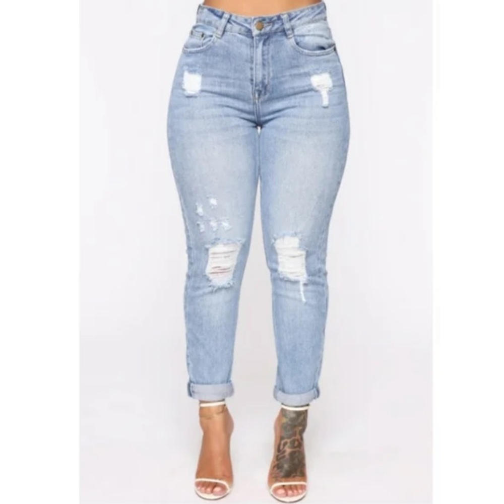 Fashion Nova Keep Coming Back Boyfriend Jeans